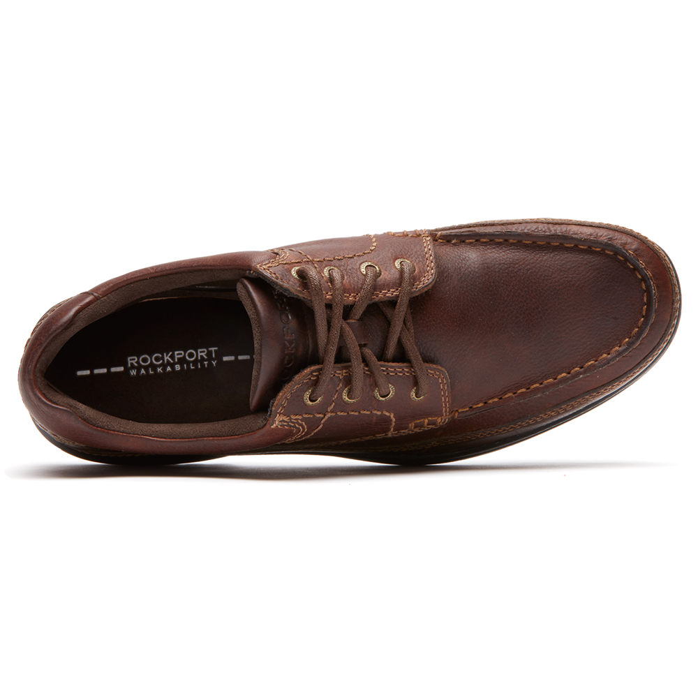 Rockport Oxfords Herre Mørke Brune - Banni - QFYM81657